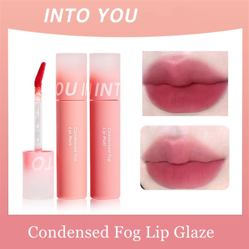 INTO YOU Condensed Fog Lip Glaze Velvet Matte Lip Glaze