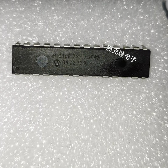 5PC/SLOT PIC16F73-I/SP In-Line DIP-28 8-Bit Microcontroller