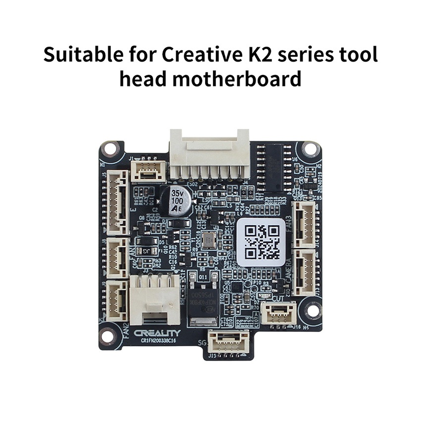 บอร์ดอะแดปเตอร์สําหรับหัวเครื่องมือเมนบอร์ดสามารถแทนที่โดยตรงเข้ากันได้กับ CREALITY K2/K2 Pro/K2 Plu