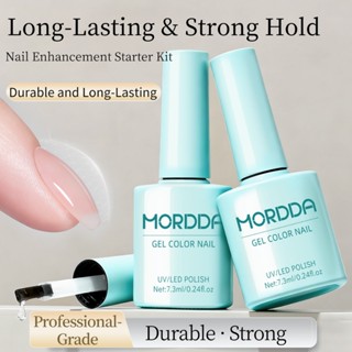 MORDDA 7.3ml  Base+top+Reinforcing ติดทนนาน ทนต่อรอยขีดข่วน …
