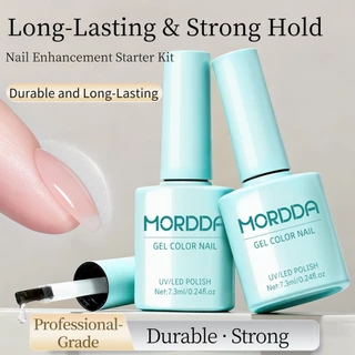 MORDDA 7.3ml Base+top+Reinforcing ติดทนนาน ทนต่อรอยขีดข่วน และเหมาะสำหรับการทำเล็บ