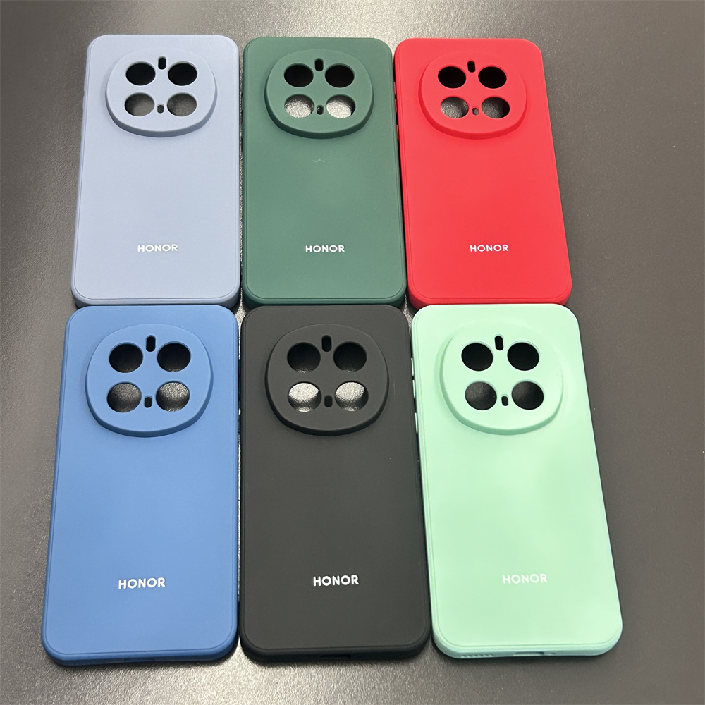 หรูหรากรณีธุรกิจสําหรับ ให้เกียรติ มายากล 5 6 7 8 มือโปร ซิลิโคนเหลวนุ่มกันกระแทกฝาหลัง ให้เกียรติ 4