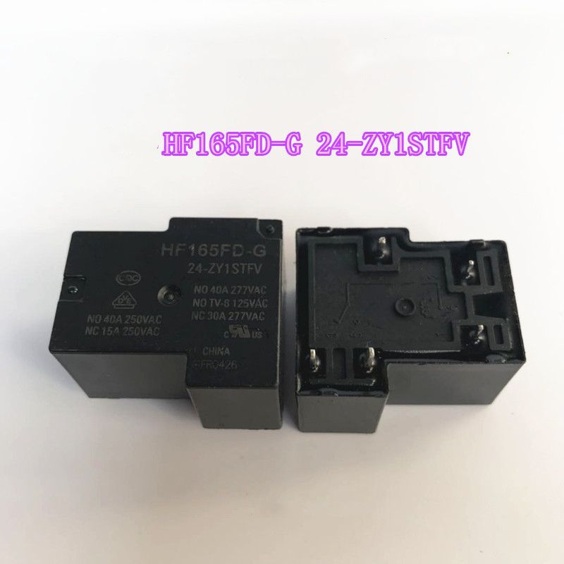 รีเลย์ HF165FD-G 24-ZY1STFV 5 Pins 40A 24V