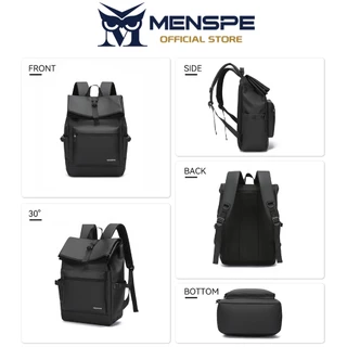 MENSPE กระเป๋าเป้สะพายหลังแฟชั่น กระเป๋าความจุขนาดใหญ่ กระเป๋าเป้สะพายหลังเดินทาง