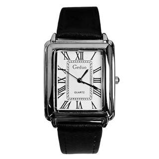 นาฬิกาผู้ชายควอตซ์ธุรกิจแฟชั่นนาฬิกาผู้ชายเข็มขัดหนัง