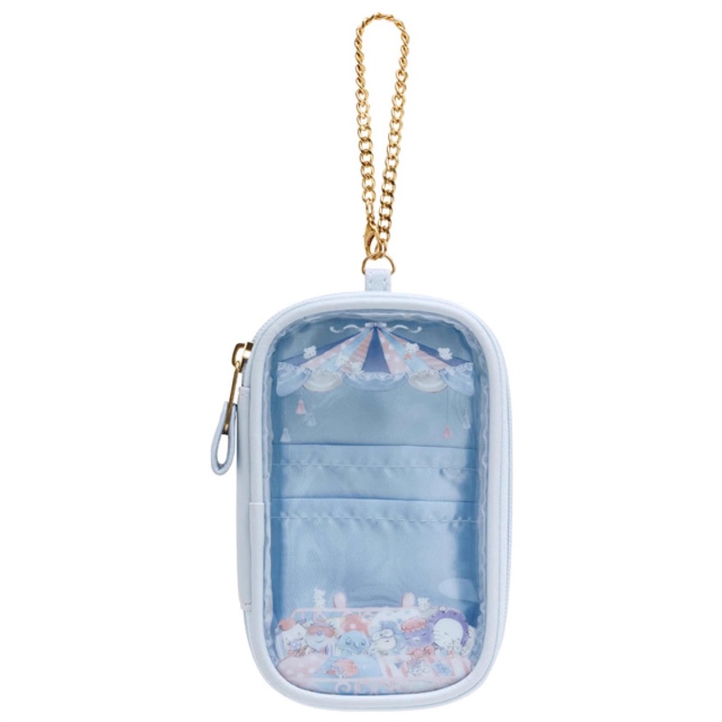 Sentimental Circus Shappo Itabag สีฟ้าใส Multi Storage กระเป๋าอะนิเมะ Kawaii ตุ๊กตาน่ารักกระเป๋าแต่งหน้า