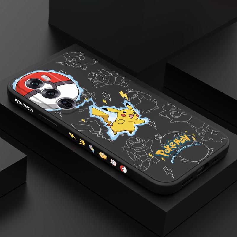 น่ารัก Little World เคสโทรศัพท์สําหรับ OPPO Reno 14 13 12 11 F Pro 12F 4G 5G คลาสสิกสบายรู้สึก