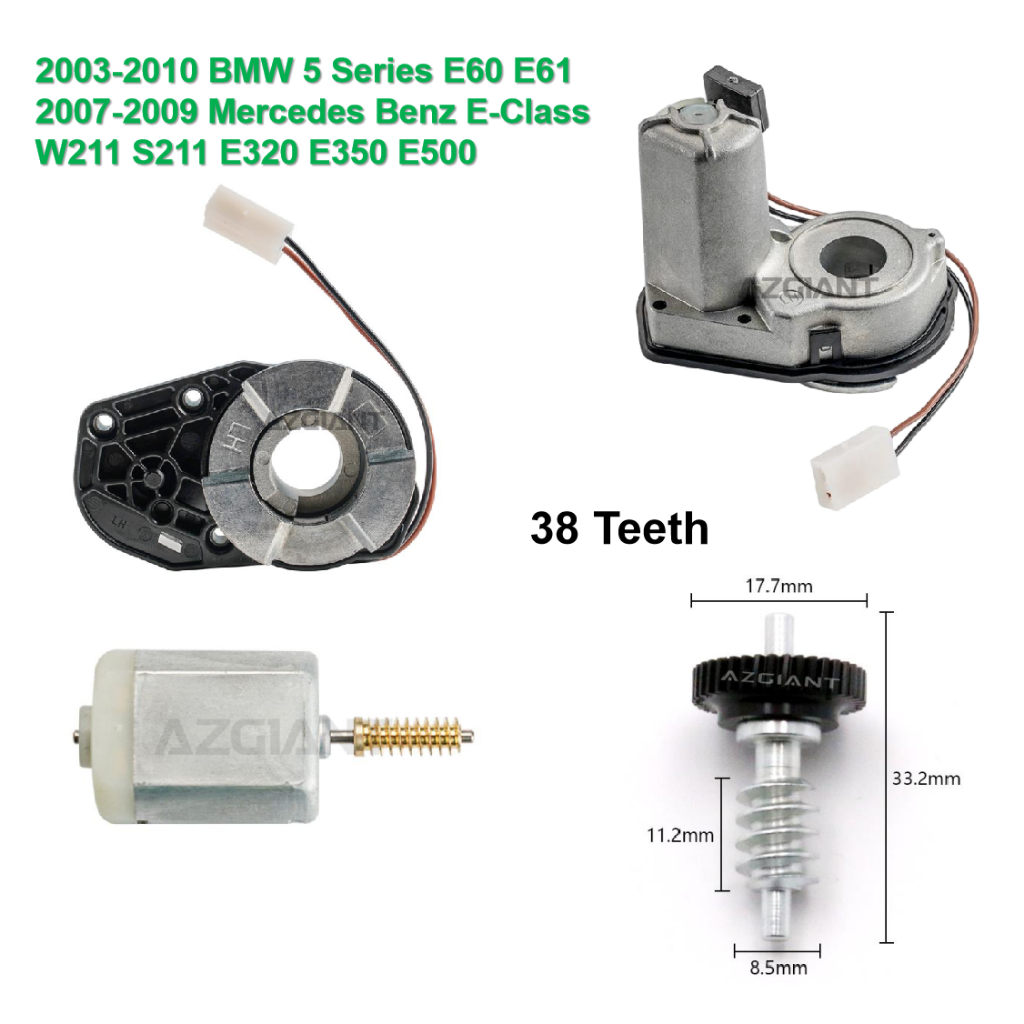 ตัวกระตุ้นกระจกมองข้างสําหรับ W211 S211 E320 E350 E500 E60 E61 ด้านหลังเปลี่ยน