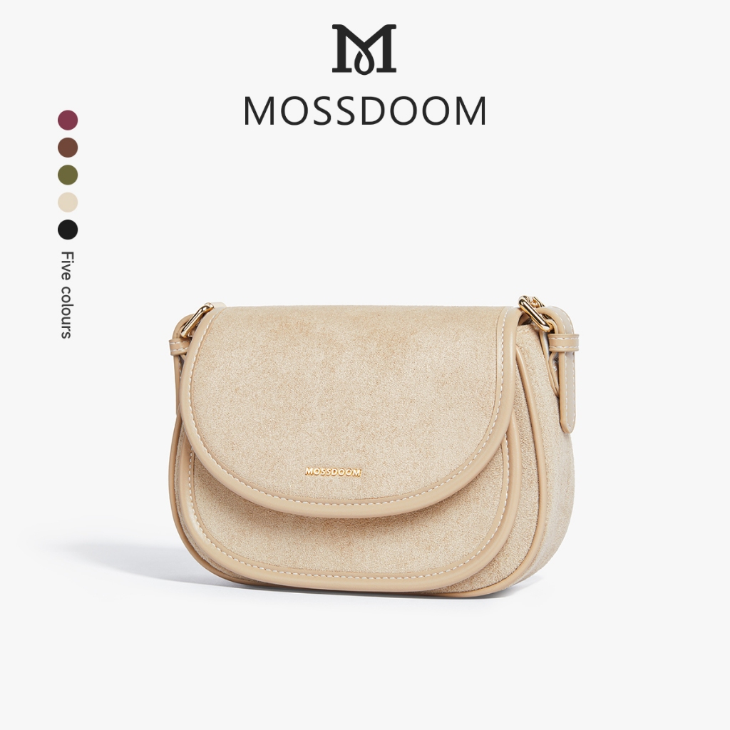 【Special off】MOSSDOOM Orline Bag กระเป๋าสะพายข้าง หนังกลับสุดประณีต มีให้เลือกหลายสี