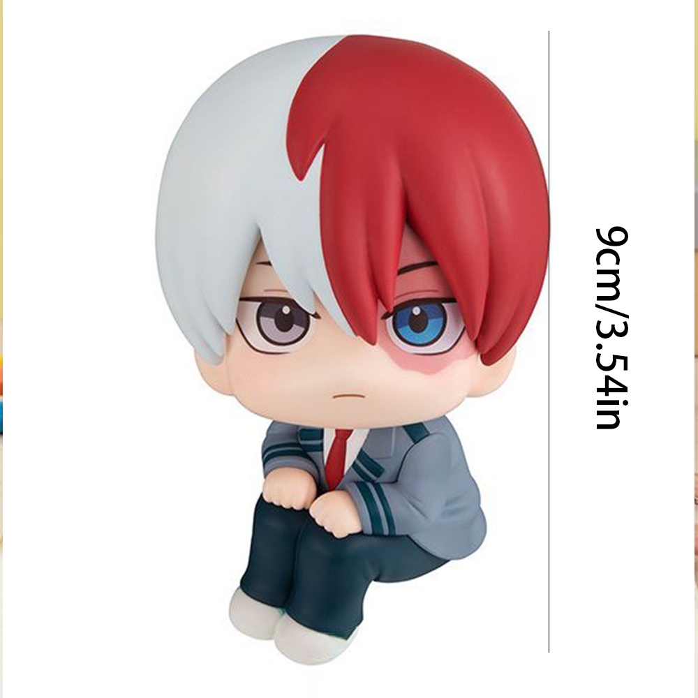 Look Up Midoriya Izuku อะนิเมะรูป Todoroki Shoto Bakugo Katsuki Boku Action Figure ของเล่นของขวัญเคร