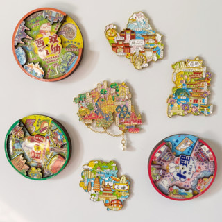 ของที่ระลึกท่องเที่ยวจีนสติ๊กเกอร์ติดตู้เย็น ยูนนาน ดอกรักเร…