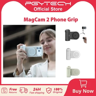 PGYTECH MagCam 2 Phone Grip --- การชาร์จไร้สาย 3-in-1 รีโมทบลูทูธแบบถอดได้ในตัว Powerbank ขาตั้งโทรศัพท์