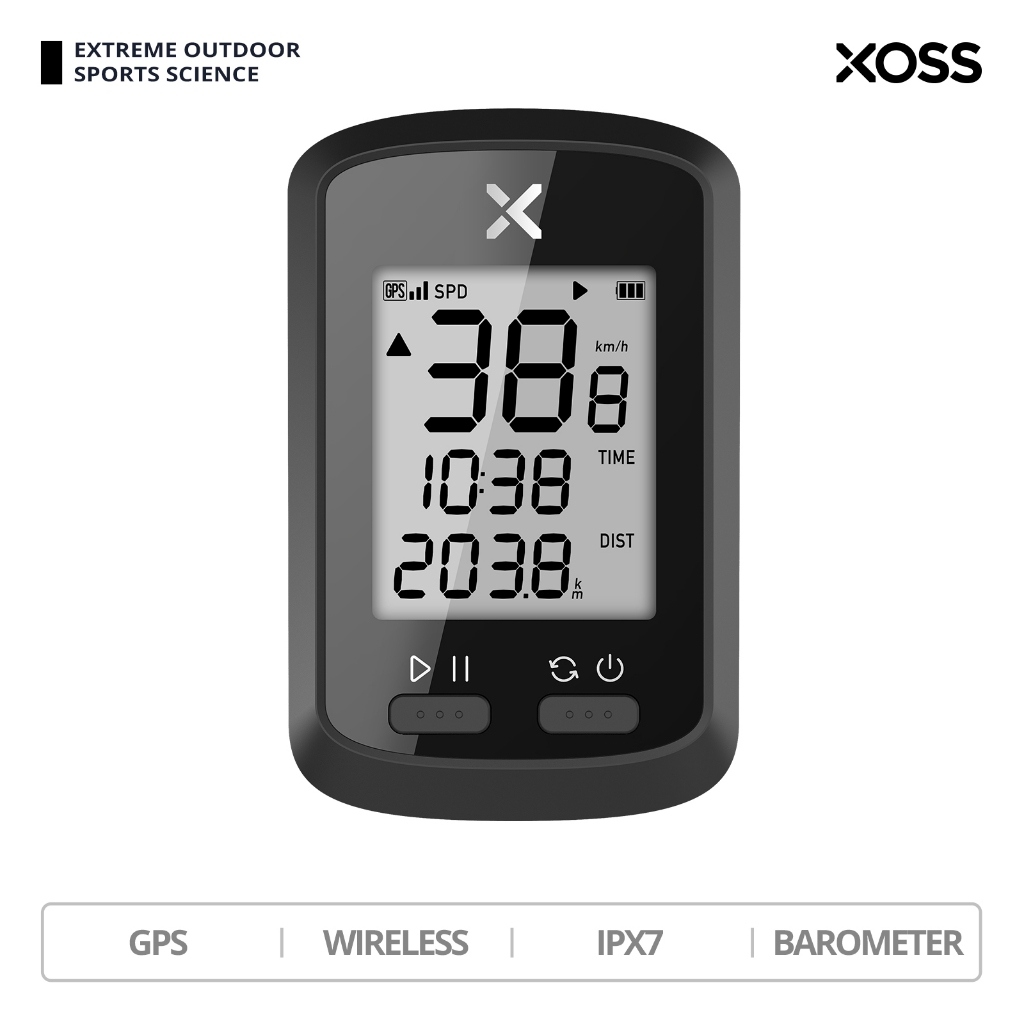 XOSS G GPS จักรยานคอมพิวเตอร์ไร้สายกันน้ําขี่จักรยาน Speedometer จักรยานคอมพิวเตอร์จักรยานเสือหมอบ MTB จักรยานอุปกรณ์เสริม – โปรปัง