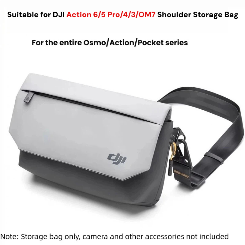 สําหรับ DJI Action6/5Pro/4/3/OM8/Pocket 3 กระเป๋าเก็บ, OSMO มือถือมือถือ Gimbal Stabilizer กระเป๋าเก็บไหล่