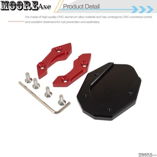 ร้อน! Mooreaxe รถจักรยานยนต์สําหรับ Nmax 155 V1 V2 V3 Nmax155 2012-2023 2025 2026 Turbo neo CNC ขาตั้งด้านข้างรองเท้าแบนเท้า Kickstand Pad มอเตอร์สนับสนุนเครื่องขยายเสียง JCWDQ