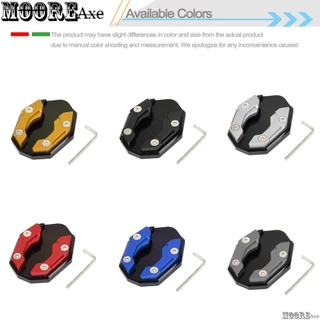 ร้อน! Mooreaxe รถจักรยานยนต์สําหรับ Nmax 155 V1 V2 V3 Nmax155 2012-2023 2025 2026 Turbo neo CNC ขาตั้งด้านข้างรองเท้าแบนเท้า Kickstand Pad มอเตอร์สนับสนุนเครื่องขยายเสียง JCWDQ