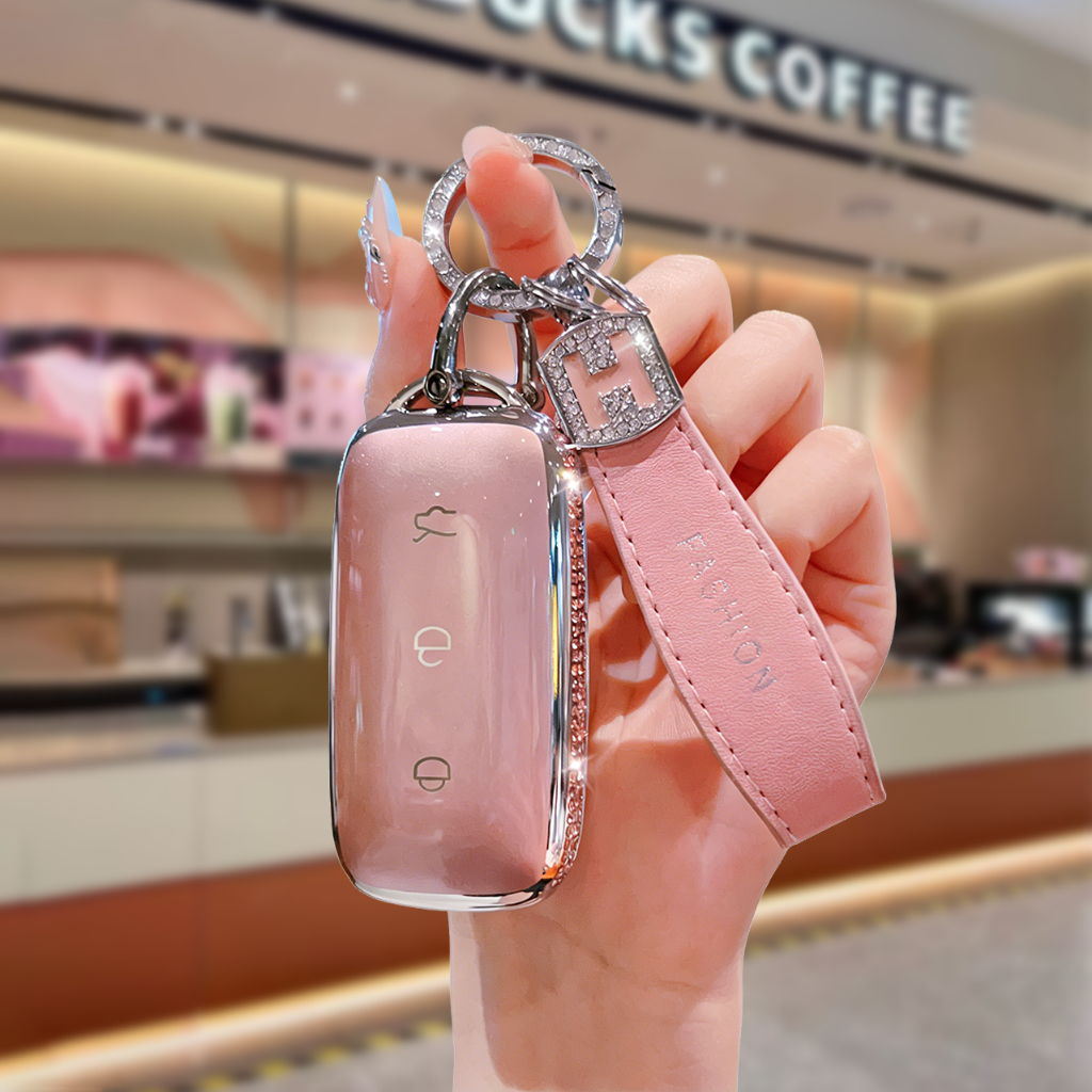 ใหม่ Geely EX5 ฝาครอบกุญแจรถ tpu Key Case Kunci Kereta GEELY EX5 EX8 รถพวงกุญแจอุปกรณ์เสริม