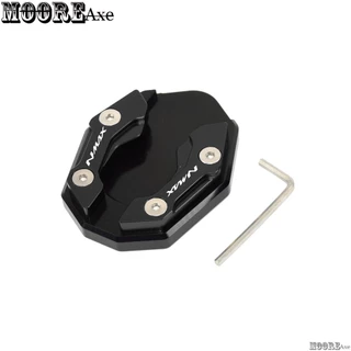 ร้อน! Mooreaxe รถจักรยานยนต์สําหรับ Nmax 155 V1 V2 V3 Nmax155 2012-2023 2025 2026 Turbo neo CNC ขาตั้งด้านข้างรองเท้าแบนเท้า Kickstand Pad มอเตอร์สนับสนุนเครื่องขยายเสียง JCWDQ