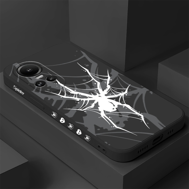 Cool Spiderเคสโทรศัพท์สําหรับOppo Reno 14 13 Pro 14F 13F 12 8 8T 7Z 4G 5Gซิลิโคน