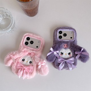 สําหรับIphone Case 17 Pro Max 16 Pro Max 15 Pro Max 14 Pro Max Bow, Kulomi, Melodyเคสโทรศัพท์