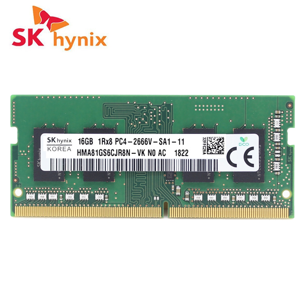 SK hynix DDR4 4GB 8GB 16GB SO-DIMM 2133Mhz 2400Mhz 2666Mhz 3200mhz PC4-19200 21300 หน่วยความจํา ram 