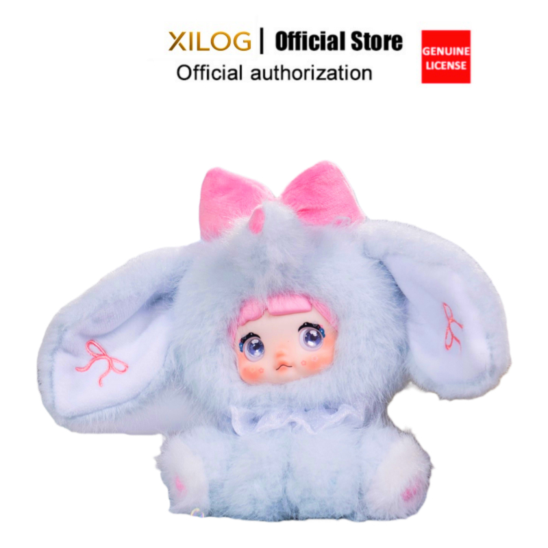 Nommi-Mibao นั่ง Zoo Rubber PlushPendant Blind Box - ของขวัญคริสต์มาส