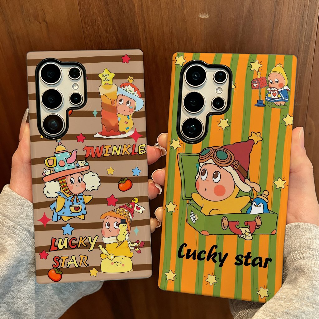 เคสป้องกันสองในหนึ่งเดียวลาย Circus elf เหมาะสําหรับ Samsung su22u s23 plus s23FE s24 s25 plus A55 A56 A36 เคสโทรศัพท์มือถือ