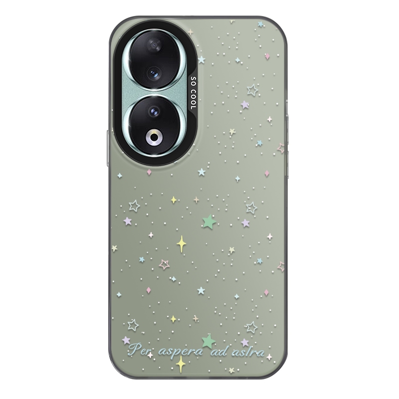 สําหรับ Huawei Honor 90/Honor 90 5G,ดาวกระพริบตา,กันรอยขีดข่วน,สวย,และมีความรู้สึกมือที่ดี,เคสโทรศัพท์ IMD ป้องกันการตกแบบด้านคุณภาพสูง