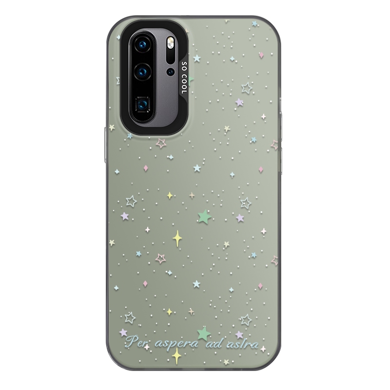 สําหรับ Huawei P30 Pro,ดาวกระพริบตา,กันรอยขีดข่วน,สวย,และให้ความรู้สึกมือที่ดี,เคสโทรศัพท์ IMD ป้องกันการตกแบบด้านคุณภาพสูง