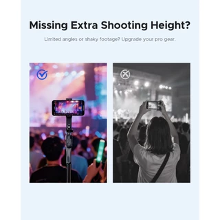 ORICO Selfie Stick 1.75M ไม้เซลฟี่ ยืดได้ถึง ขาตั้งกล้องไม้เซลฟี่ไร้สาย มีรีโมทเชื่อมต่อผ่านบลูทูธ Vlog (SPM175)