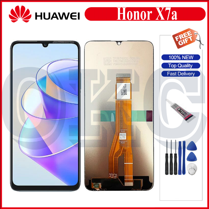 สําหรับ Huawei Honor X7A X7B X7C LCD กรอบจอแสดงผลหน้าจอสัมผัส Digitizer LCD อะไหล่