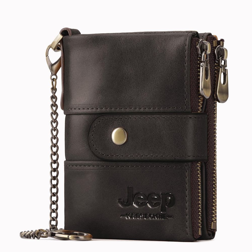 Humerpaul กระเป๋าสตางค์หนังแท้ Rfid ผู้ชาย Crazy Horse กระเป๋าใส่เหรียญสั้นชายกระเป๋าเงิน Mini Walet ออกแบบคุณภาพผู้ถือบัตร