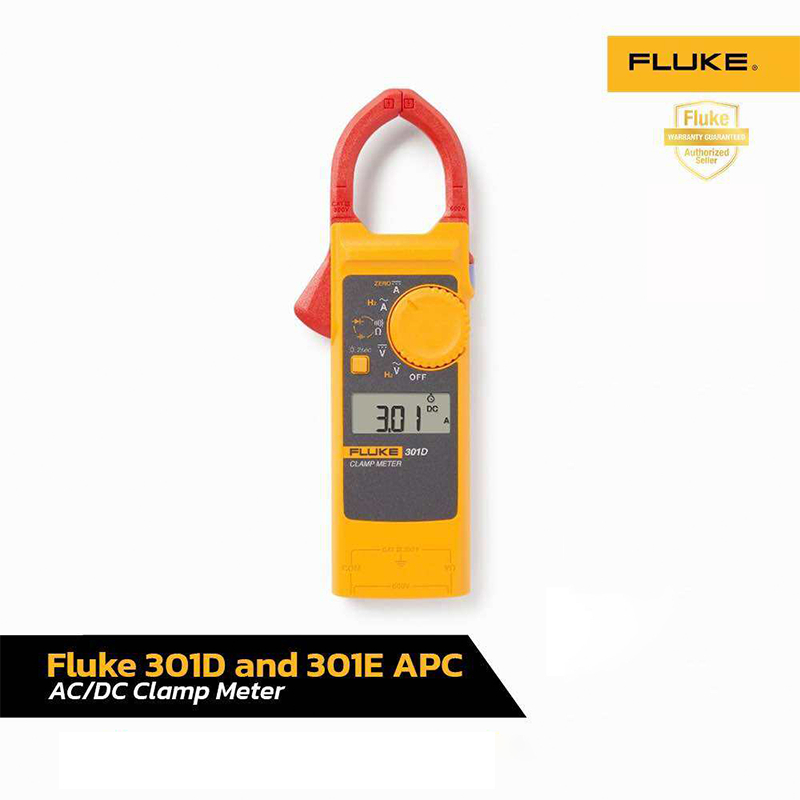 Fluke 301D  APC AC/DC Clamp meter แคล้มป์มิเตอร์