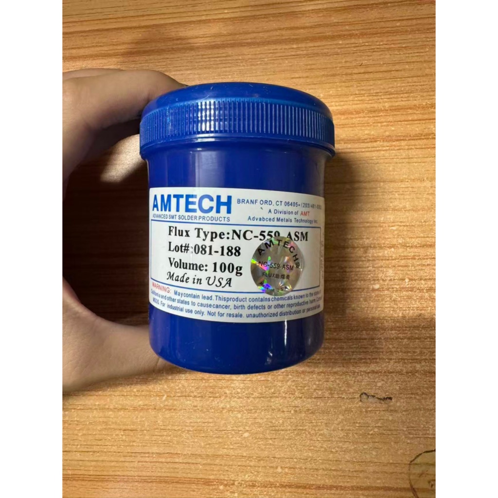 NC-559-ASM 100g MADE IN USA Flux Paste ตะกั่วฟรีบัดกรีฟลักซ์ BGA ราคา ถูกที่สุด ดีลบีเคเค