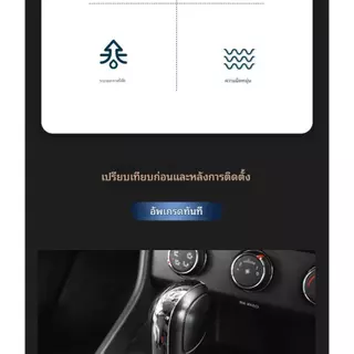 [การจัดส่งในท้องถิ่นของประเทศไทย] ฝาครอบป้องกันเกียร์แบบบล็อกอัตโนมัติในรถยนต์, ฝาครอบคันเกียร์, ฝาครอบแฮนด์เกียร์รถยนต์