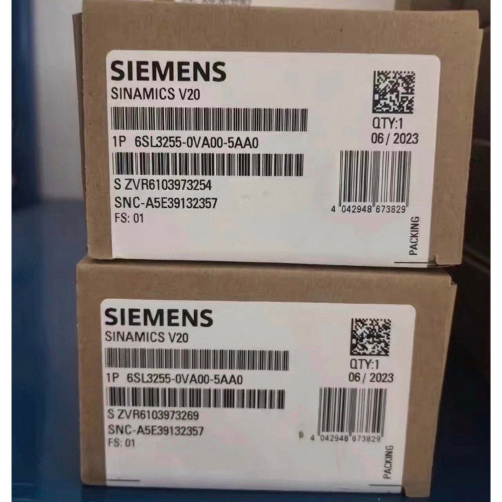1PCS ยี่ห้อ-ใหม่ V20 ตัวแปลงความถี่ 6SL3255-0VA00-5AA0 ในสต็อกสามารถเชื่อมต่อกับโมดูล 6SL32550VA005A