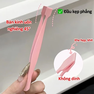 มืออาชีพขนตาปลอมแหนบแหนบล่างขนตาปลอมสแตนเลส