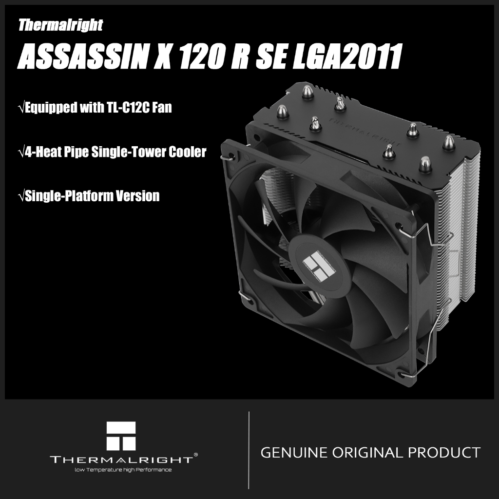 Thermalright Assassin X 120 Refined SE LGA2011 CPU Air Cooler AX120 R SE LGA2011