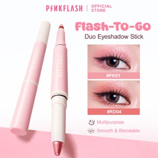 PINKFLASH Flash-To-Go Duo Eyeshadow Stick Matte&Shimmer เม็ด…