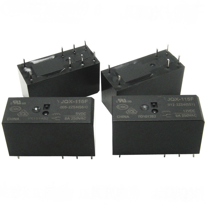 รีเลย์ JQX-115F 012-2ZS4 12VDC 8 Pins