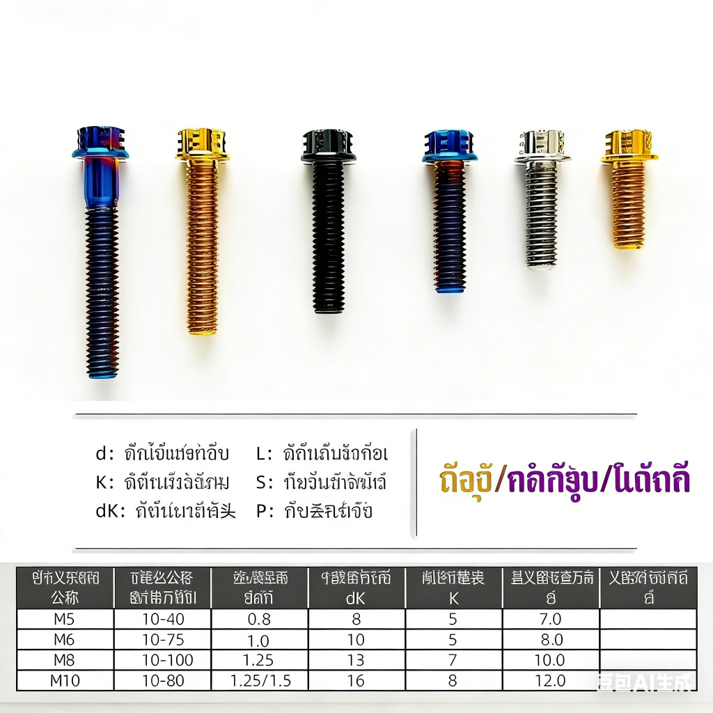 YT M6 ไทเทเนียม TC4/GR5 M6 * 10 มม.-90 มม.ไทเทเนียม Torx หัว M6 รถจักรยานยนต์ไทเทเนียม M6 สกรู