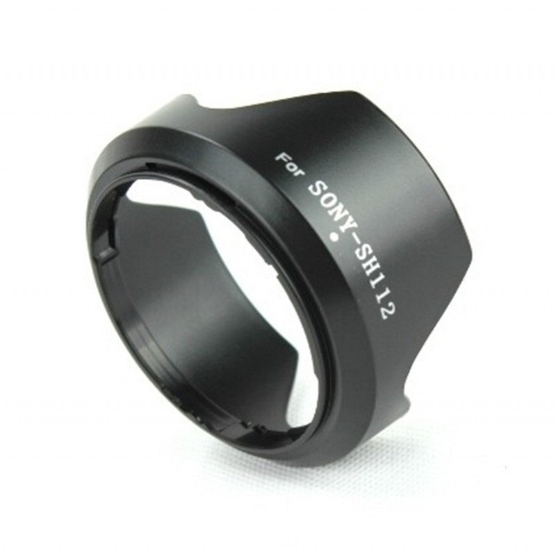 เหมาะสําหรับ Sony SH112 ม่านบังแดด NEX-5N C3 F3 ILCE-7 6 กล้องมิเรอร์เลส 18-55 49 มม.