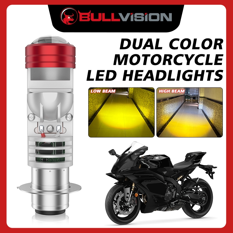 รถจักรยานยนต์ LED Headight ไฟ P15D mio125 หลอดไฟ T19 beam Motorbik spotlight สกู๊ตเตอร์ 1PCS 6000K M