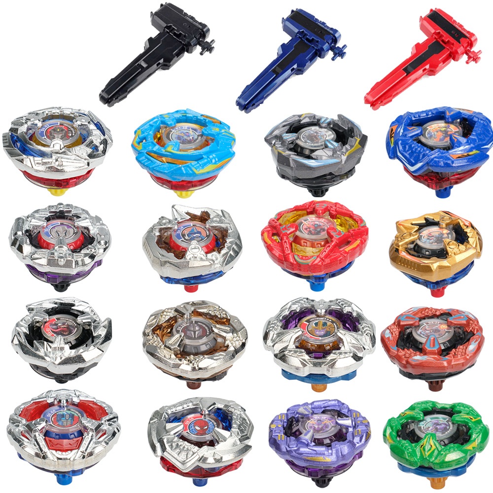 Beyblade Burst DX series DX-01~DX-26 Metal Bayblade with Launcher และ handle Set Spinning Tops Kid g