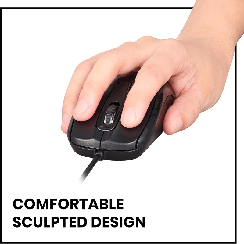 เมาส์มีสาย USB เมาส์เงียบ thumbnail 8