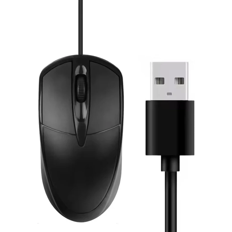 เมาส์มีสาย USB เมาส์เงียบ