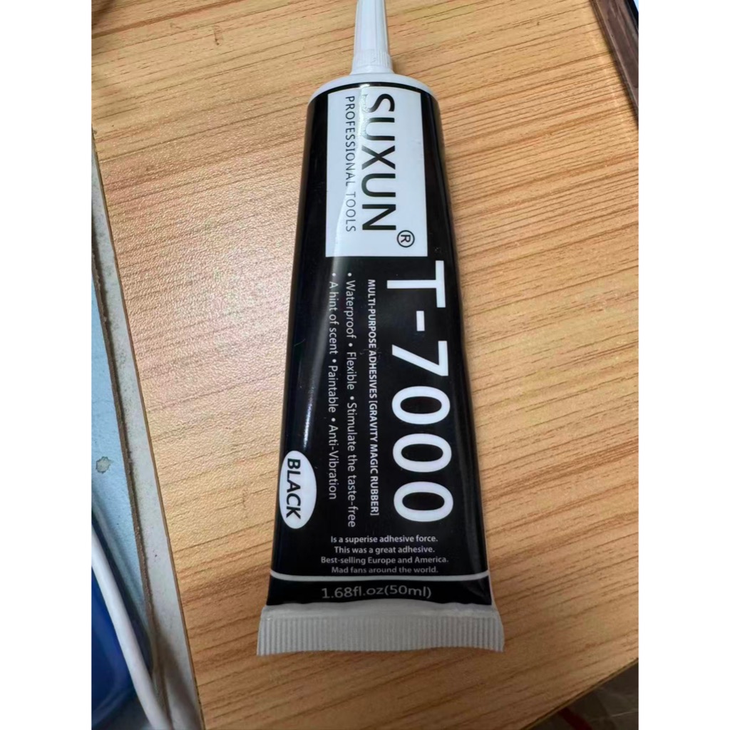 กาวสีดํา T7000 T-7000 กาวยางอย่างรวดเร็วโทรศัพท์แท็บเล็ตหน้าจอ Digitizer กาวสีดํา