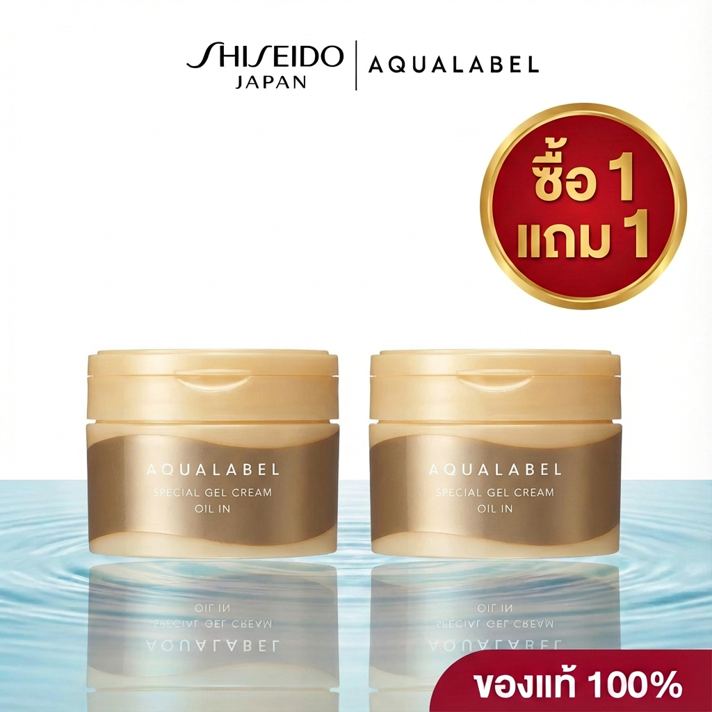 (ซื้อ 1 แถม 1)AQUALABEL Special Gel Cream Ex Oil In AQUALABEL Special Gel Cream Ex (Oil In) (90g) / 