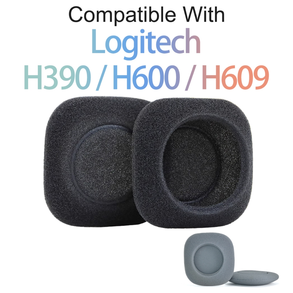 เปลี่ยนแผ่นรองหูฟังสําหรับ Logitech H150 H130 H250 H151 หูฟัง Ear Pad เบาะฟองน้ําชุดหูฟัง Earmuffs