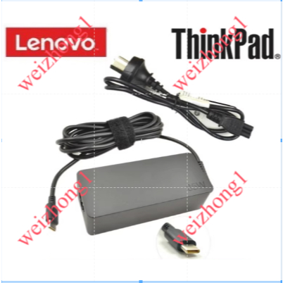 เหมาะสําหรับThinkPad X1 X390 T14 X13 E490 E14 E15 USB-C65W电源4X20M6281